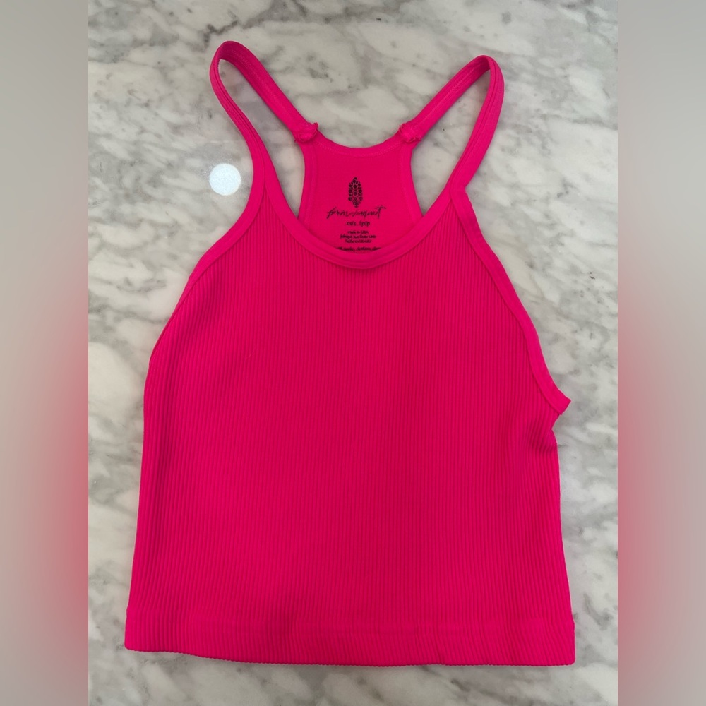 Free People Happiness Runs Long Crop Top